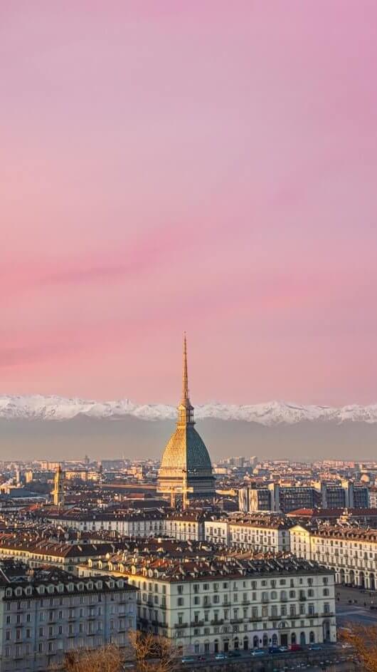 panoramic view Torino